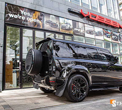 Фото дисков Vossen UV-4 на Land Rover Defender II