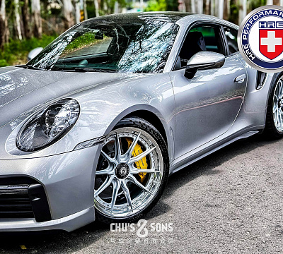 Фото дисков HRE S104SC на Porsche 911 VIII