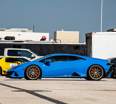 Фото дисков Anrky AN10 на Lamborghini Huracan