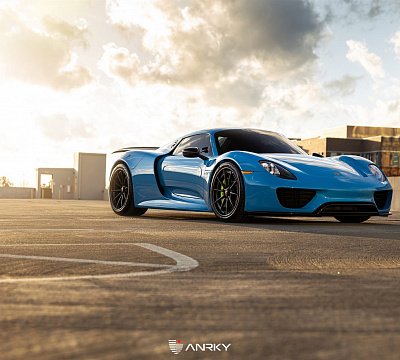 Фото дисков Anrky AN38 на Porsche 918 Spyder