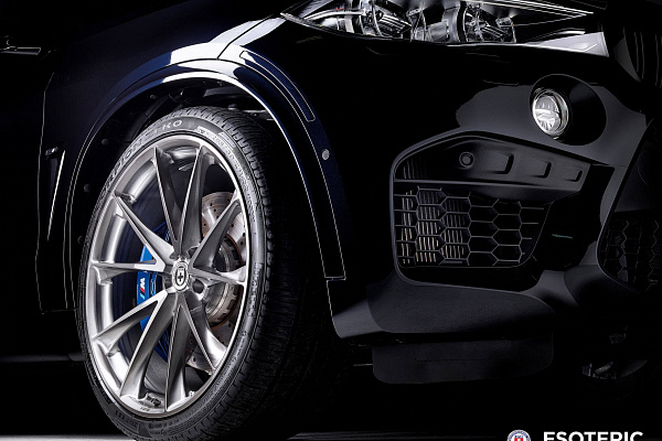 Фото дисков HRE P204 Глянцевый темный лак на BMW X5/X5 M (F15/F85)