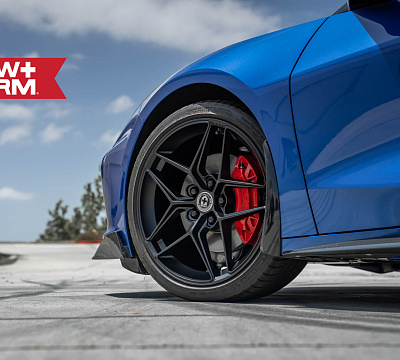 Фото дисков HRE FF11 на Chevrolet Corvette C8