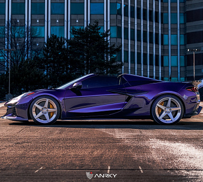 Фото дисков Anrky RS5.2 на Chevrolet Corvette C8