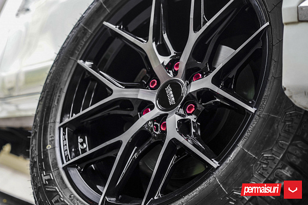 Фото дисков Vossen HF6-4 Глянцевый темный лак на Mitsubishi Pajero Sport III