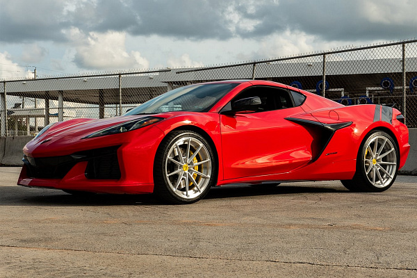 Фото дисков Anrky AN28 Глянцевый лак на Chevrolet Corvette C8
