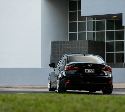 Фото дисков Vossen CV3 на Lexus IS II