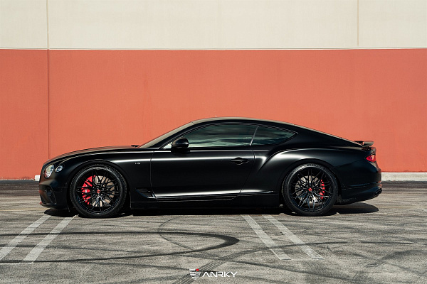 Фото дисков Anrky S1-X1 Черный глянец на Bentley Continental GT III