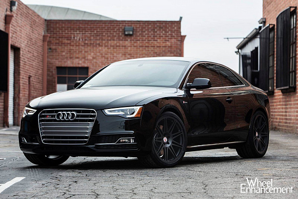 Фото дисков HRE 301M Черный сатин на Audi A/S/RS 5 (8T)