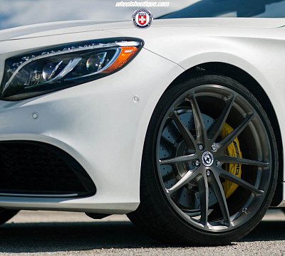Фото дисков HRE P104 на Mercedes-Benz S-Class (W222, C217)