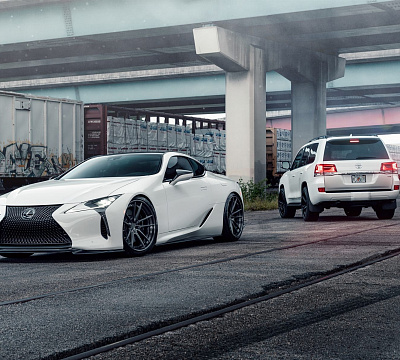 Фото дисков Anrky AN34 на Lexus LC 500