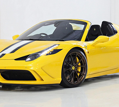 Фото дисков HRE P204 на Ferrari 458