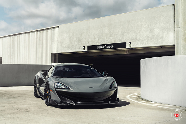 Фото дисков Vossen EVO-2 Черный глянец на McLaren 600