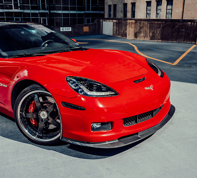 Фото дисков Strasse Wheels S5 Signature на Chevrolet Corvette C6