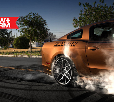 Фото дисков HRE FF01 на Ford Mustang V