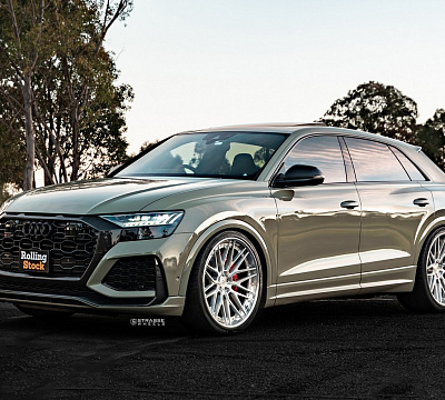 Фото дисков Strasse Wheels SV10M Deep Concave FS на Audi Q8