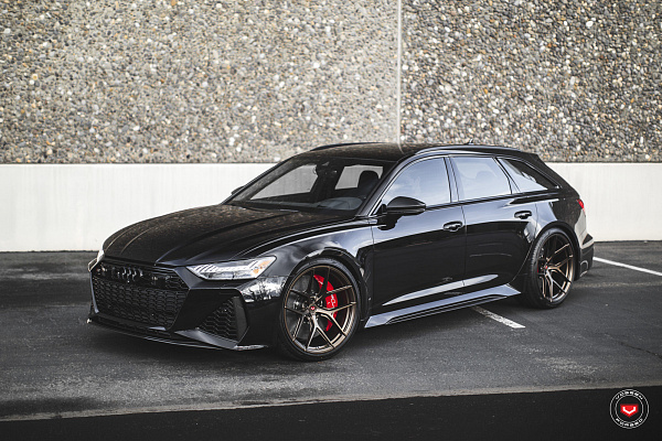 Фото дисков Vossen S21-01 Глянцевая бронза на Audi A/RS 6 (C8)
