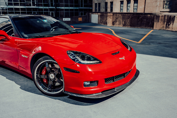 Фото дисков Strasse Wheels S5 Signature Другой цвет на Chevrolet Corvette C6