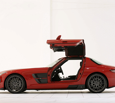 Фото дисков BRABUS Monoblock F (Platinum Edition) на Mercedes-Benz SLS AMG