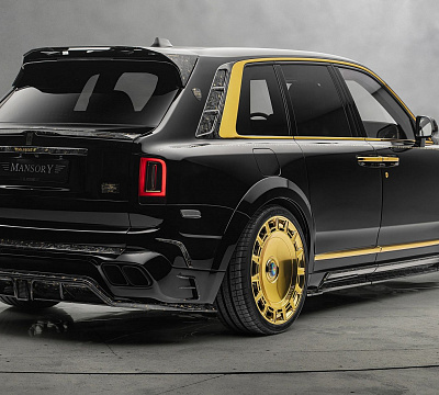 Фото дисков Mansory FD.15 на Rolls-Royce Cullinan