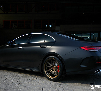 Фото дисков Vossen EVO-2 на Mercedes-Benz CLS (C257)
