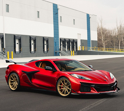 Фото дисков Brixton Forged PF11 R / RS на Chevrolet Corvette C8
