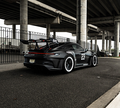Фото дисков Brixton Forged TR11 AERO1 на Porsche 911 VIII