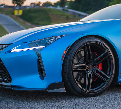 Фото дисков Vossen HF-1 на Lexus LC 500