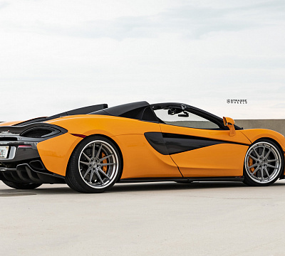 Фото дисков Strasse Wheels SV1 Deep Concave FS на McLaren 570S