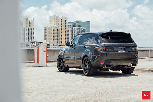 Фото дисков Vossen HF-5 Сатиновый графит на Range Rover Sport II