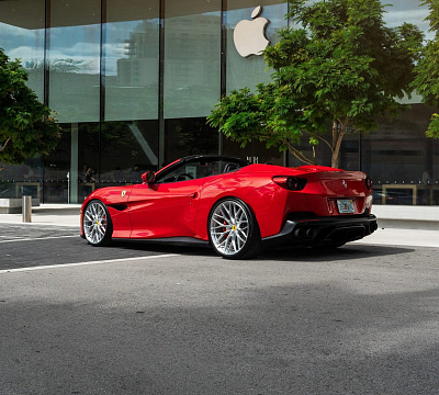 Фото дисков Anrky AN10 на Ferrari Portofino