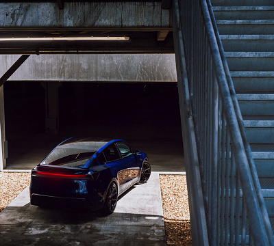 Фото дисков Vossen HFX-2 (5-Lug) на Tesla Model Y