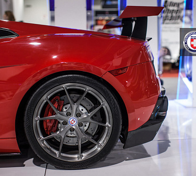Фото дисков HRE P101 на Lamborghini Gallardo
