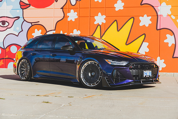 Фото дисков Brixton Forged R11-R Aerotech Глянцевая бронза на Audi A/RS 6 (C8)