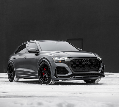 Фото дисков Vossen HF-5 на Audi Q8
