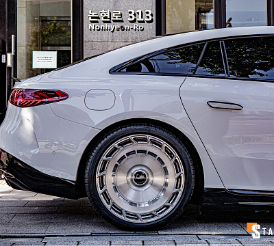 Фото дисков Vossen LC3-11T на Mercedes-Benz EQS