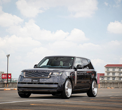 Фото дисков HRE L108M на Land Rover Range Rover V
