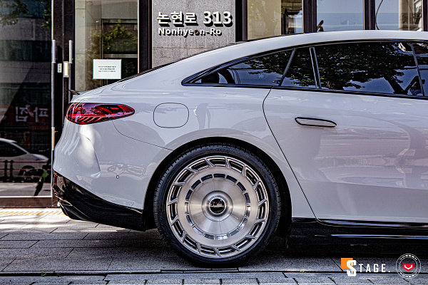 Фото дисков Vossen LC3-11T Глянцевый тонированный лак на Mercedes-Benz EQS