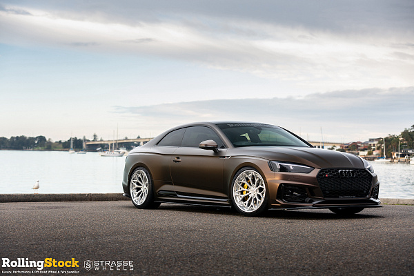 Фото дисков Strasse Wheels SV20M Deep Concave FS Глянцевый лак на Audi A/S/RS 5 (F5)