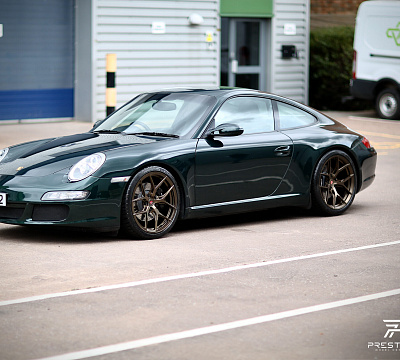 Фото дисков Vossen S21-01 на Porsche 911 VI