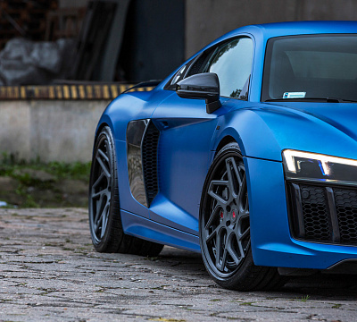 Фото дисков Vossen CG-209T (3-Piece) на Audi R8 (4S)