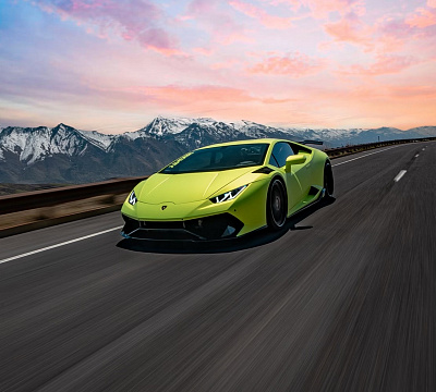 Фото дисков Strasse Wheels SV10T Deep Concave FS на Lamborghini Huracan