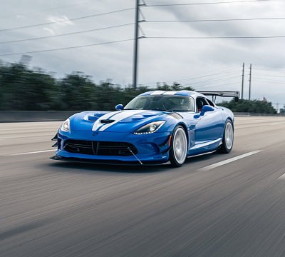 Фото дисков HRE 305M на Dodge Viper