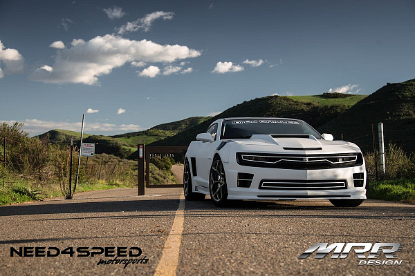 Фото дисков MRR M228 Черный глянец на Chevrolet Camaro V