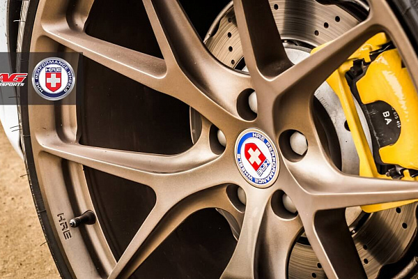 Фото дисков HRE P101 Сатиновая бронза на Audi A/S/RS 5 (8T)
