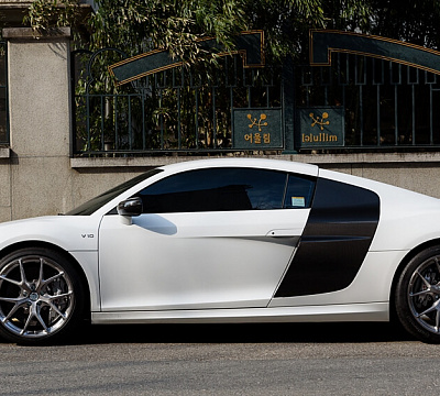 Фото дисков HRE P101 на Audi R8 (Typ 42)