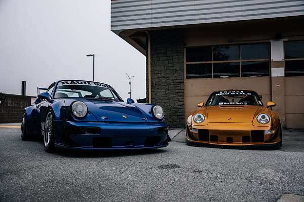 Фото дисков Brixton Forged TR20 Сатиновый лак на Porsche 911 III
