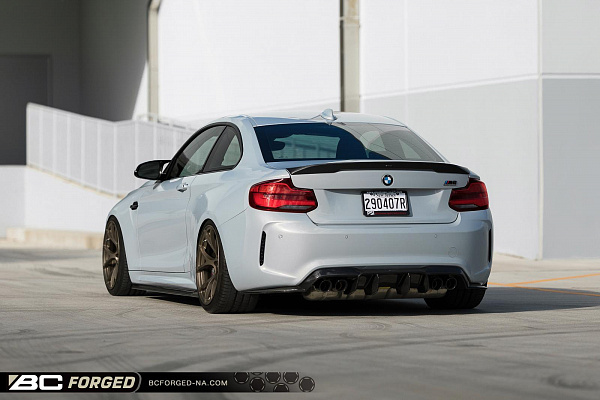 Фото дисков BC Forged RS41 Сатиновая бронза на BMW 2/M2 (F22/F87)