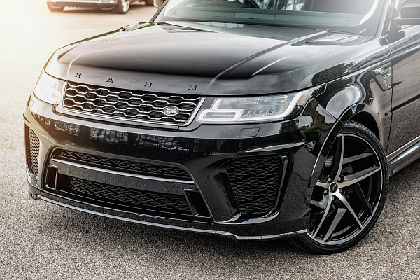 Фото дисков Kahn Type 52 RS Черный сатин на Range Rover Sport II