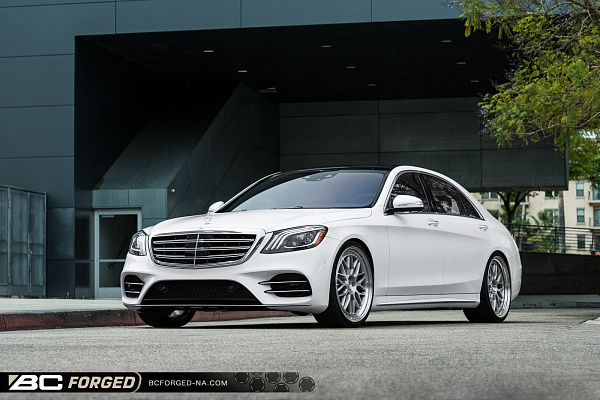 Фото дисков BC Forged LE81 // MLE81 Глянцевый лак на Mercedes-Benz S-Class (W222, C217)