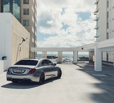 Фото дисков Vossen S17-04 на Mercedes-Benz S-Class (W222, C217)